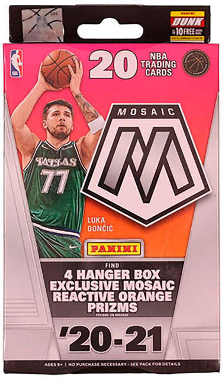 2020-21 Mosaic Hanger (Orange Prizm)