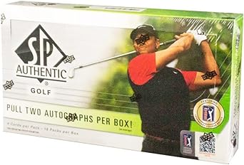 2021 Upper Deck SP Authentic Golf Hobby