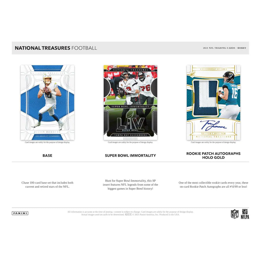 2021 National Treasures Hobby Box