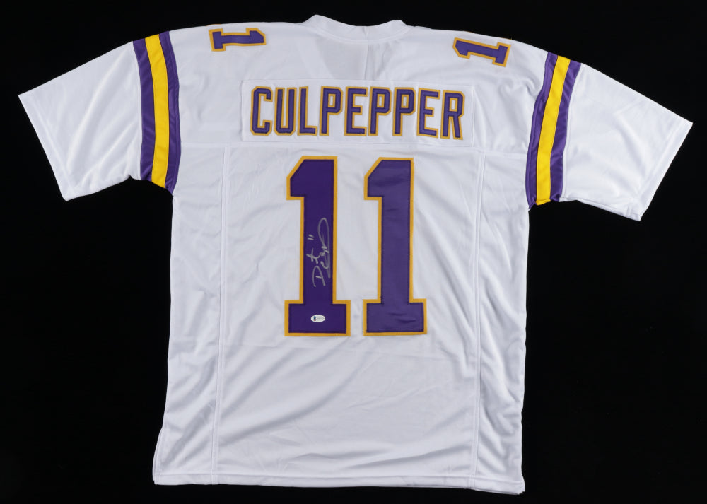 Daunter Culpepper Vikings Signed Jersey and COA