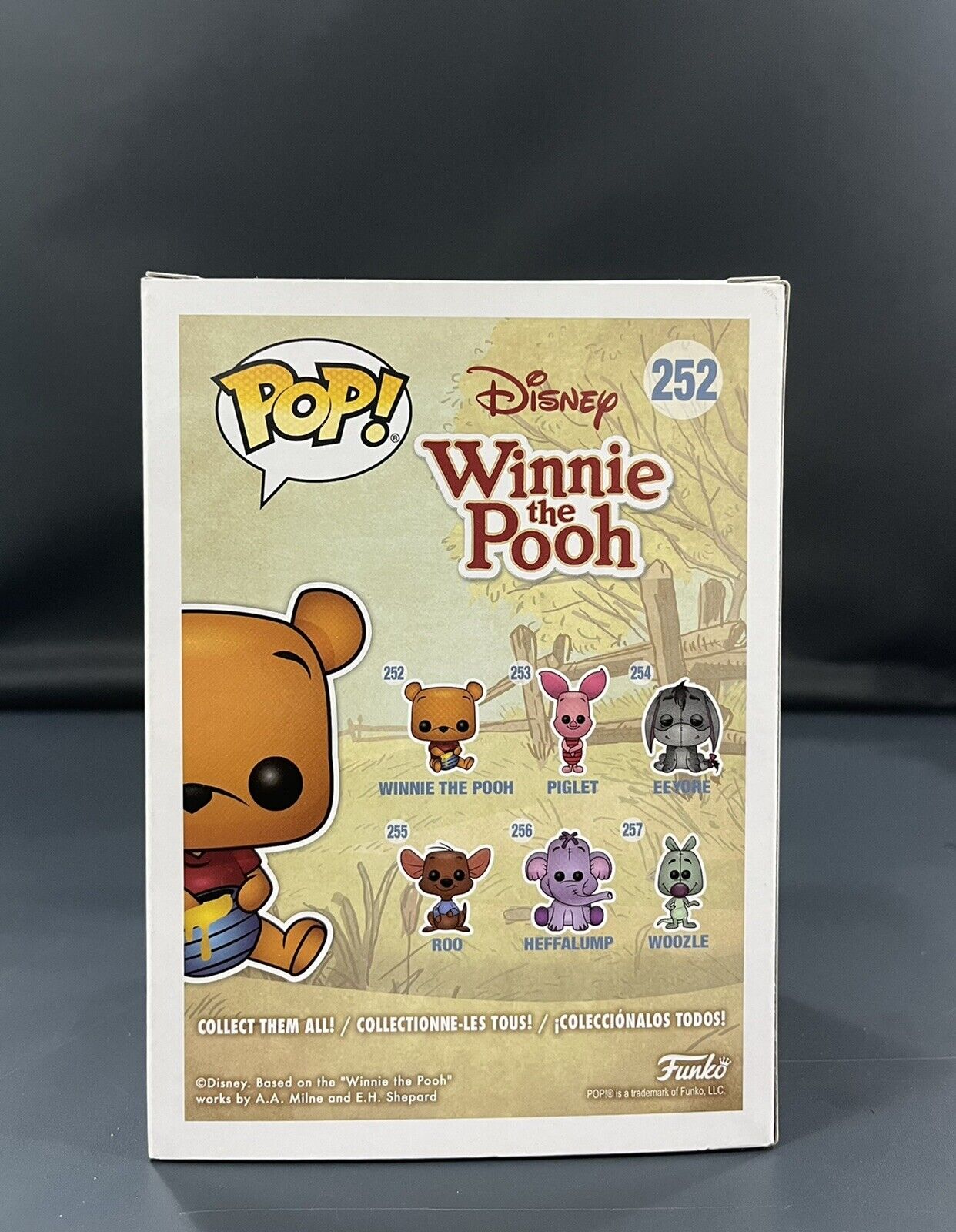 Funko Pop! Disney: Winnie the Pooh #252 (Flocked) - Hot Topic Exclusive
