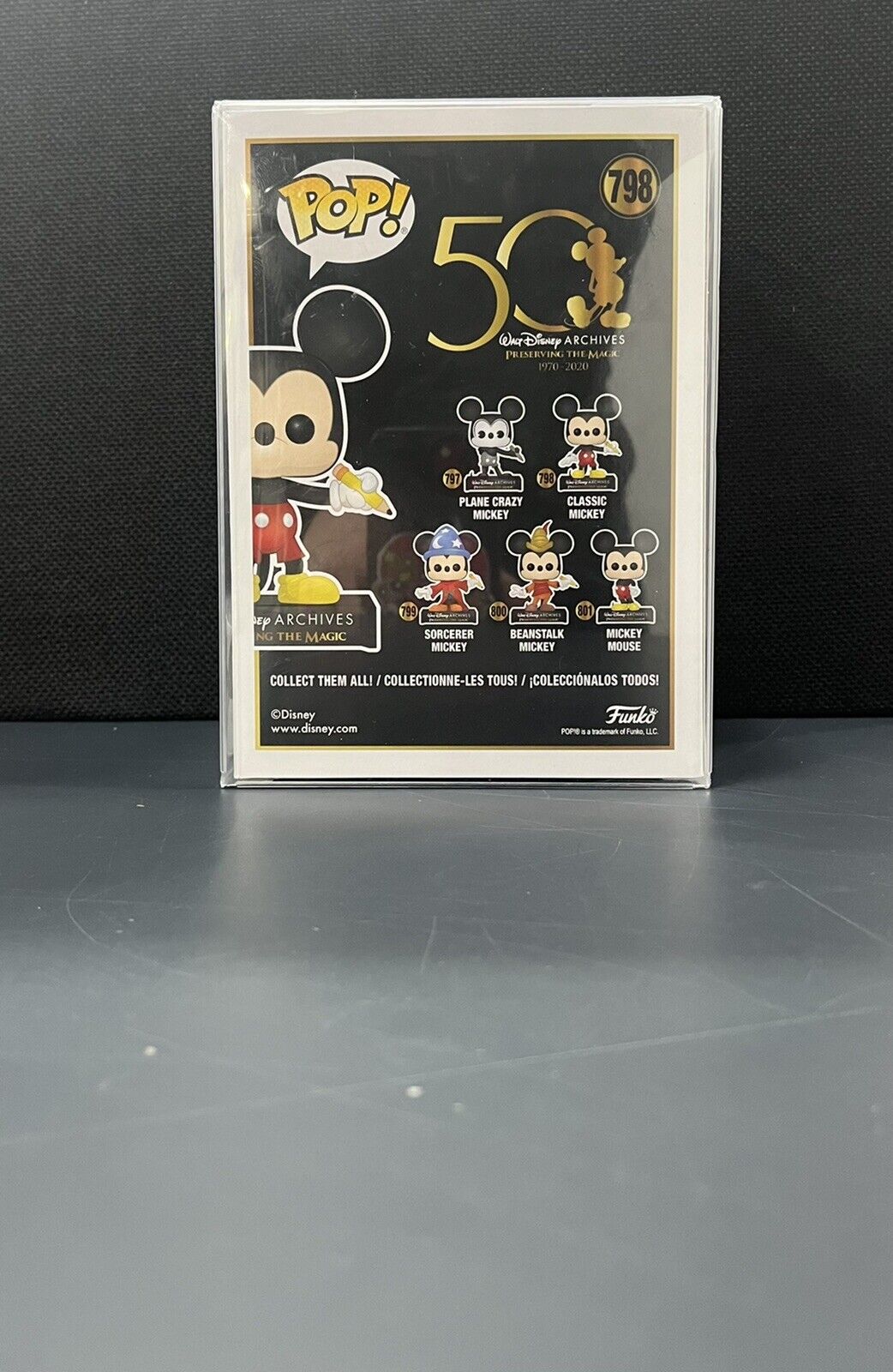 Funko Pop Disney: Mickey Mouse - Classic Mickey #798