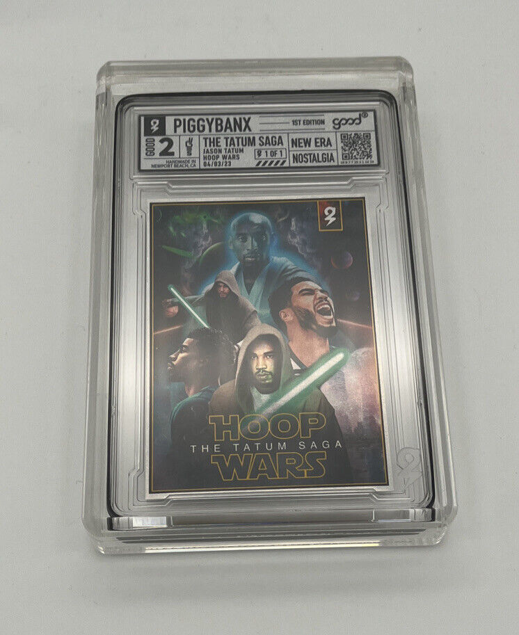 Piggybanx The Hoop Tatum Saga Wars 1 of 1 Star Wars Kobe Bryant Jaysum Tatum