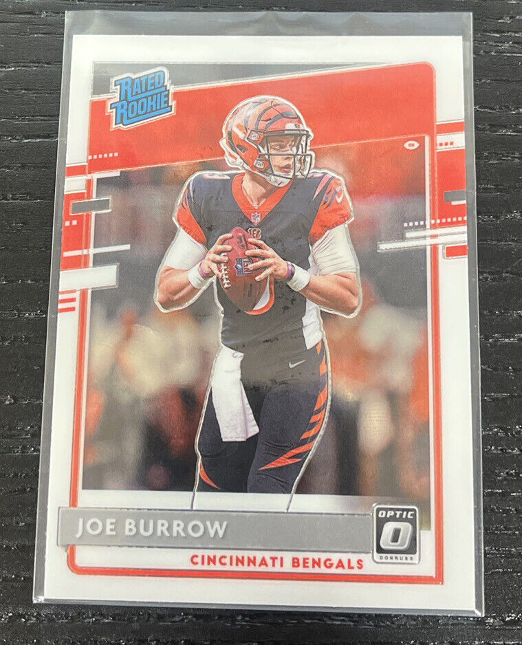 2020 Panini Donruss Optic Football #151 Joe Burrow Rated Rookie RC