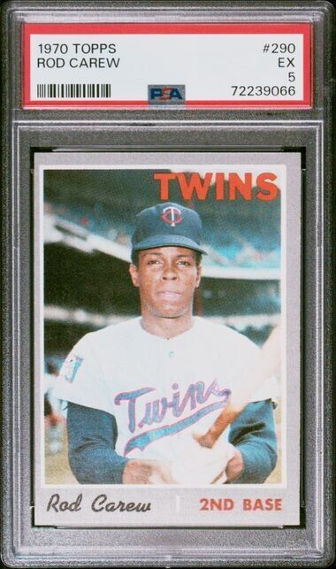 1970 Topps Rod Carew PSA 5 Minnesota Twins