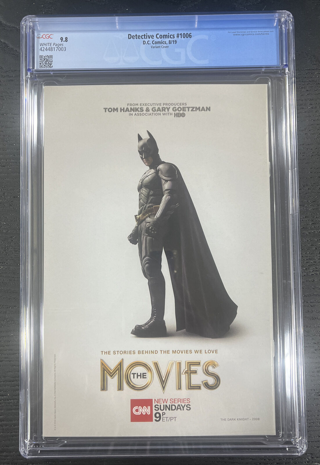 Detective Comics #1006 CGC 9.8 (2019) - Variant Cover - Batman White Pages DC