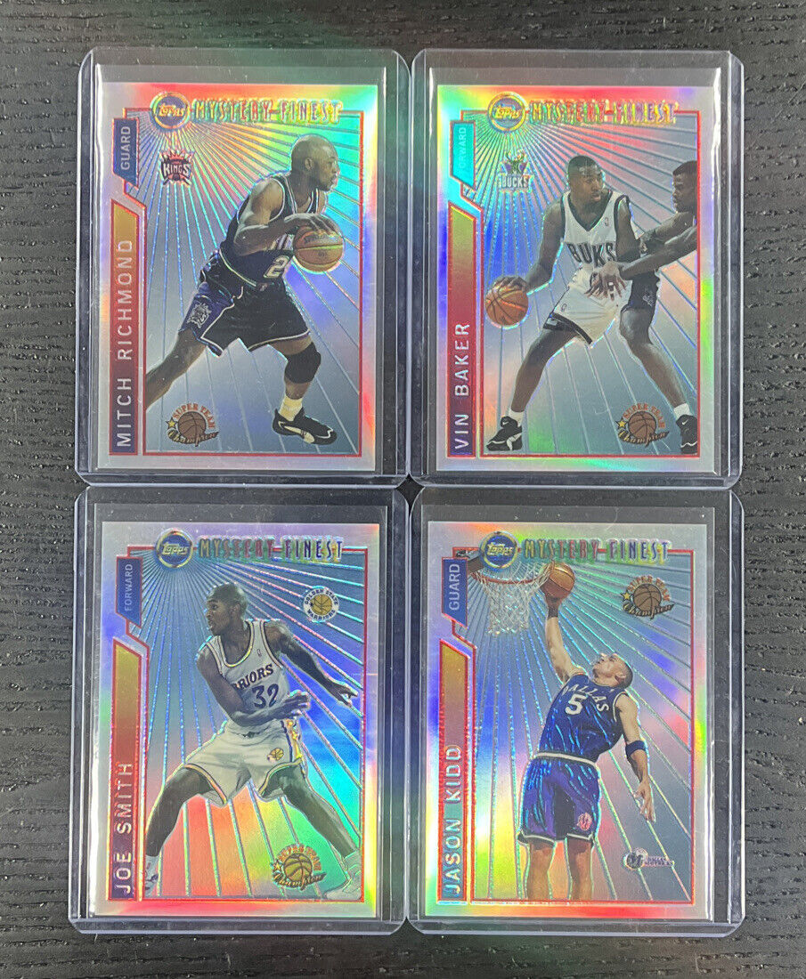 1996-97 Topps Mystery Finest Refractor Set with Michael Jordan!!! ALL 22 cards