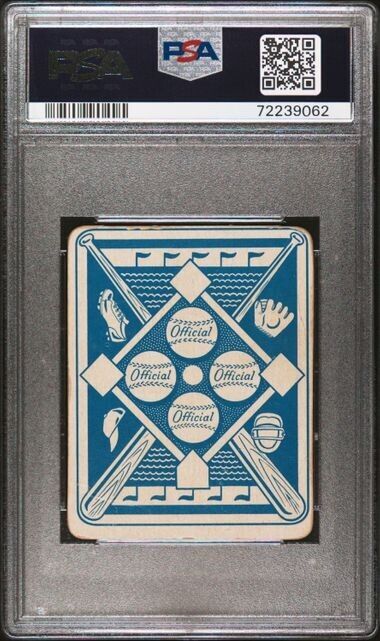 1951 Topps Blue Back 52 Sam Chapman PSA 1.5