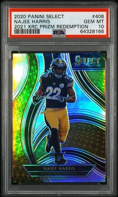 2020 Select Najee Harris #406 RC Rookie XRC PSA 10 GEM MINT