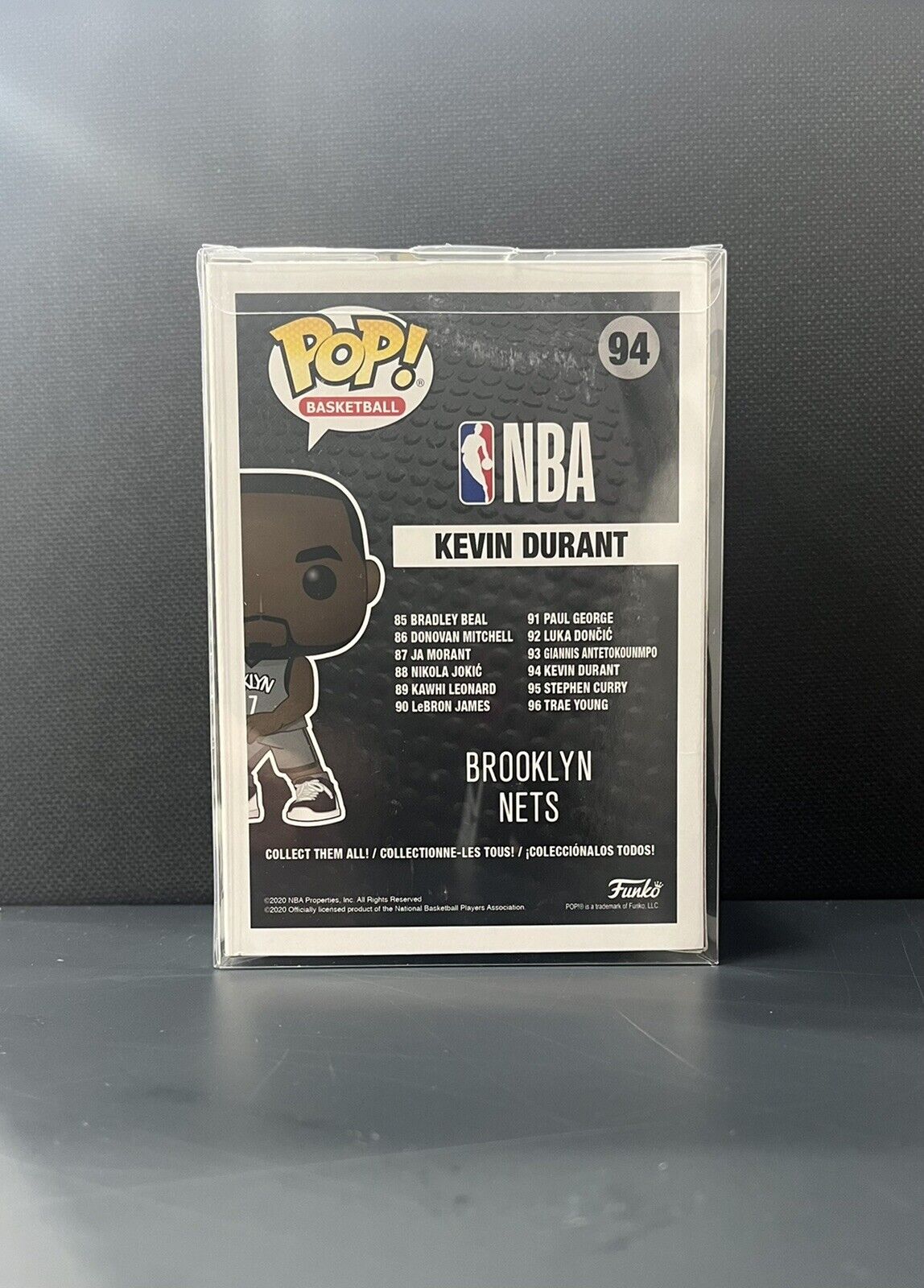 Funko Pop! Basketball: Brooklyn Nets - Kevin Durant Vinyl Figure #94