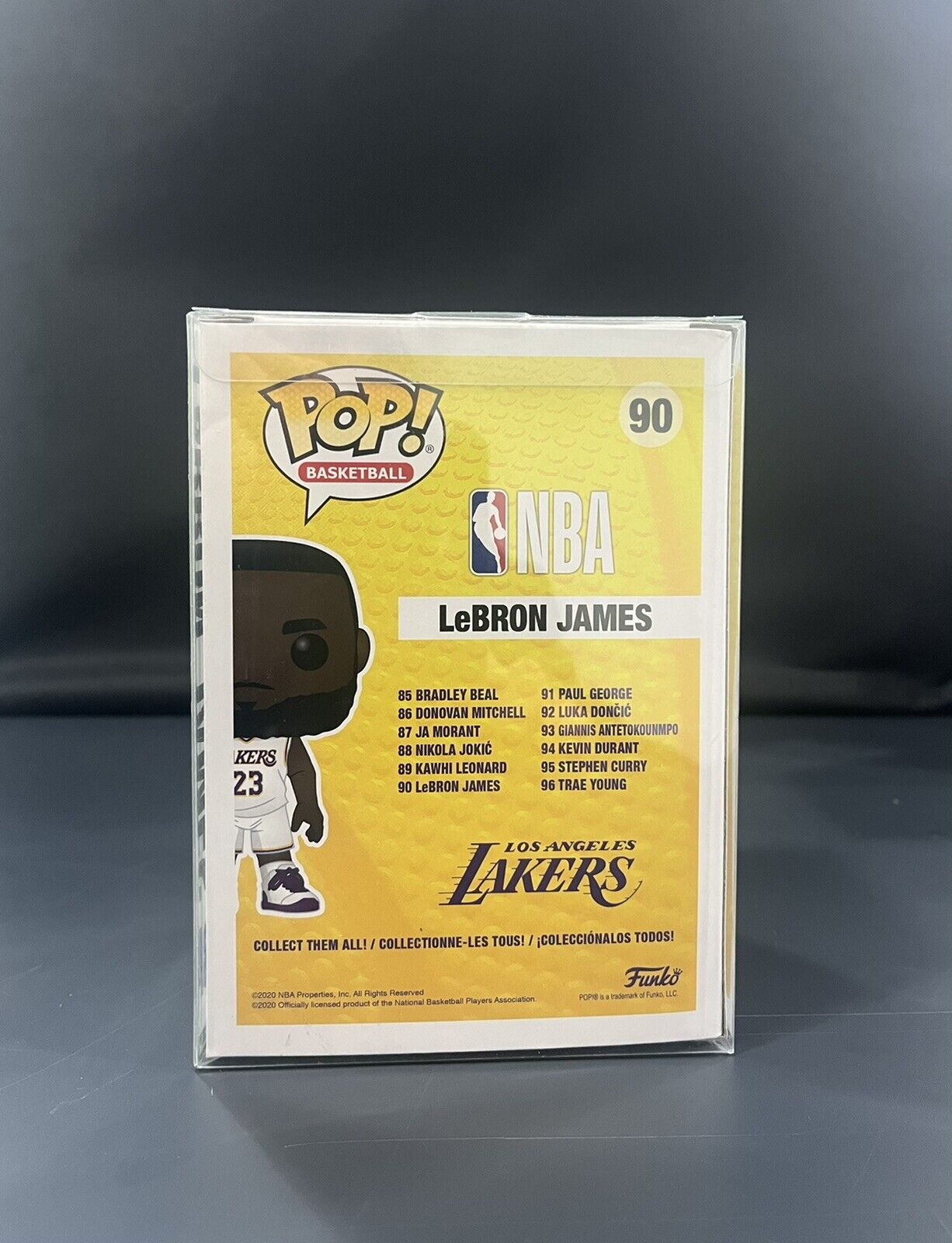 Funko Pop! Basketball: Los Angeles Lakers - LeBron James Vinyl Figure