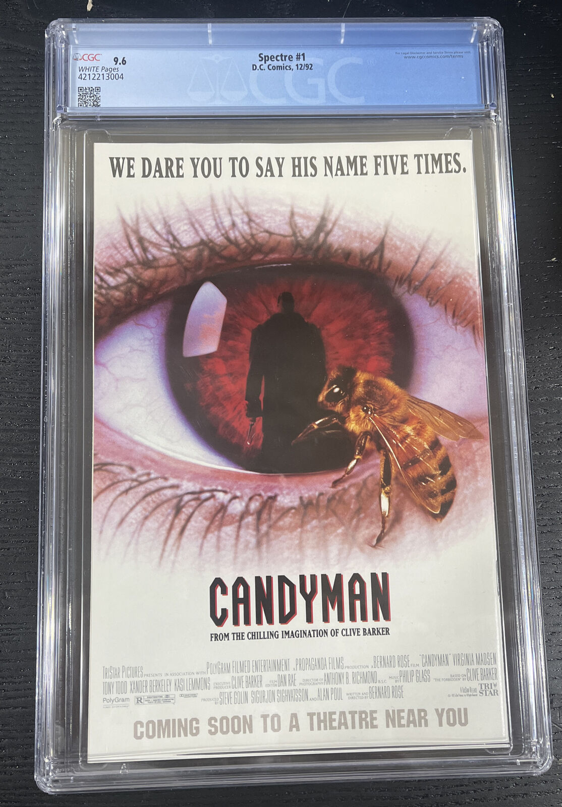 1992 Spectre #1 CGC 9.6 NM DC Comics Graded 1st Glow in the Dark Cover