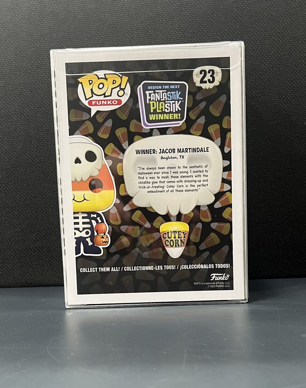 Funko POP Cutey Corn #23 - Autographed by Jacob Martindale