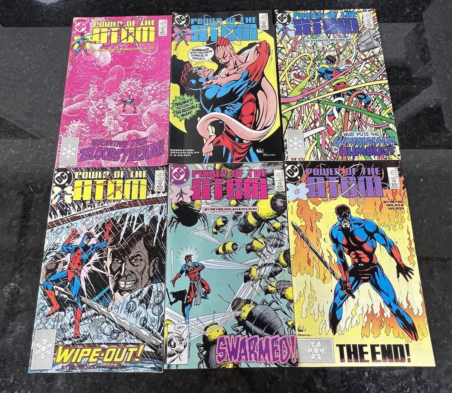 DC Comics Power of the Atom Lot of 12