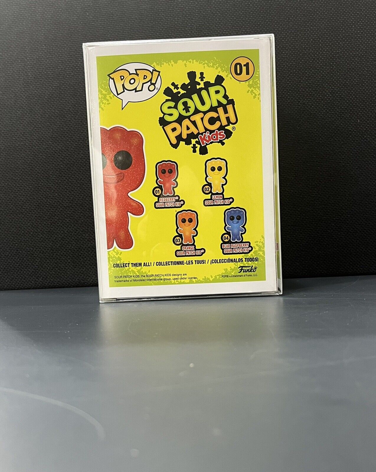 Redberry Sour Patch Kid Funko Pop! Sour Patch Kids #01 w/ POP Protector
