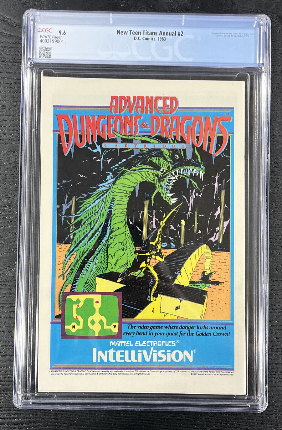 1983 New Teen Titans Annual #2 1st Vigilante DC Comics CGC 9.6