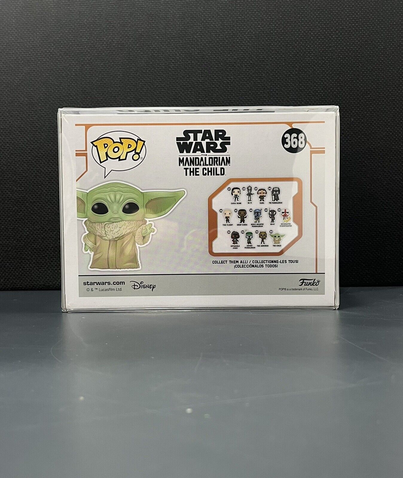 Funko Pop Star Wars Mandalorian The Child Figure w/ POP Protector