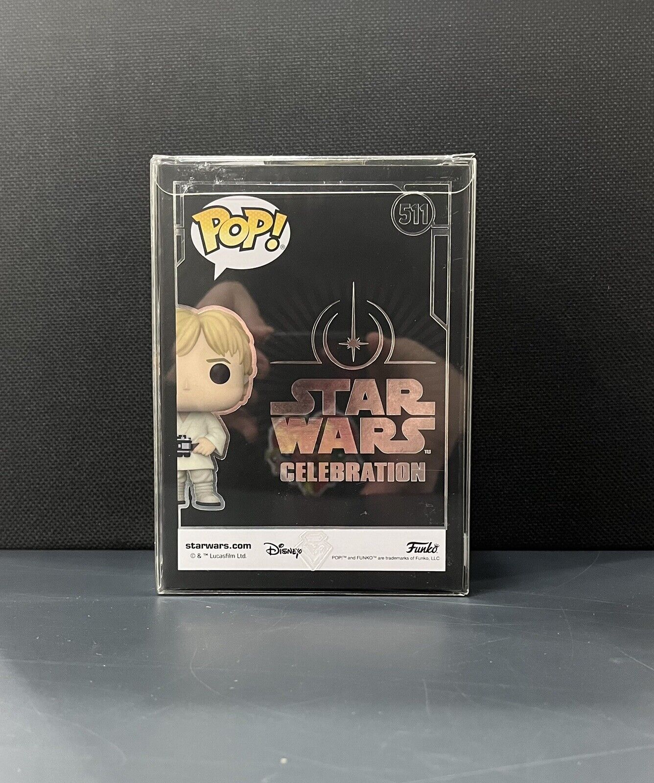 FUNKO POP! Star Wars Luke Skywalker 2022 Galactic Convention Exclusive 511