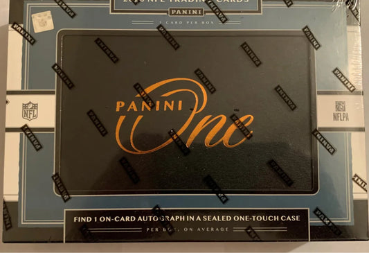 2020 NFL Football Panini One Hobby Box