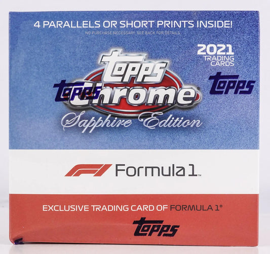 2021 Topps Chrome F1 Sapphire Edition