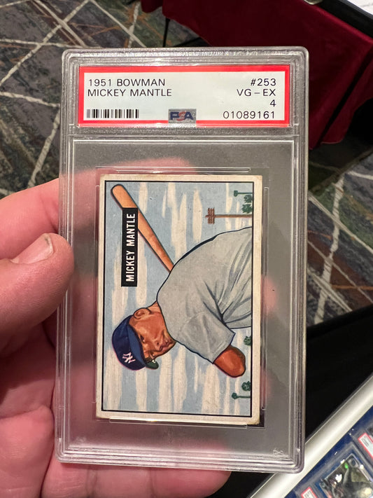 1951 Mickey Mantle Bowman Rookie