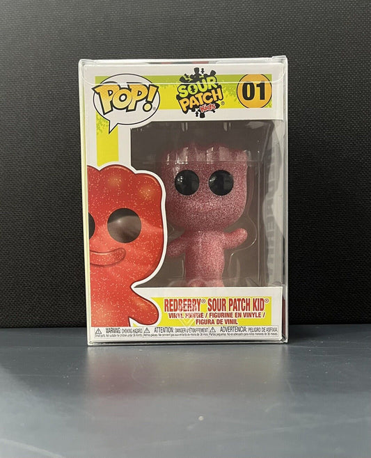 Redberry Sour Patch Kid Funko Pop! Sour Patch Kids #01 w/ POP Protector