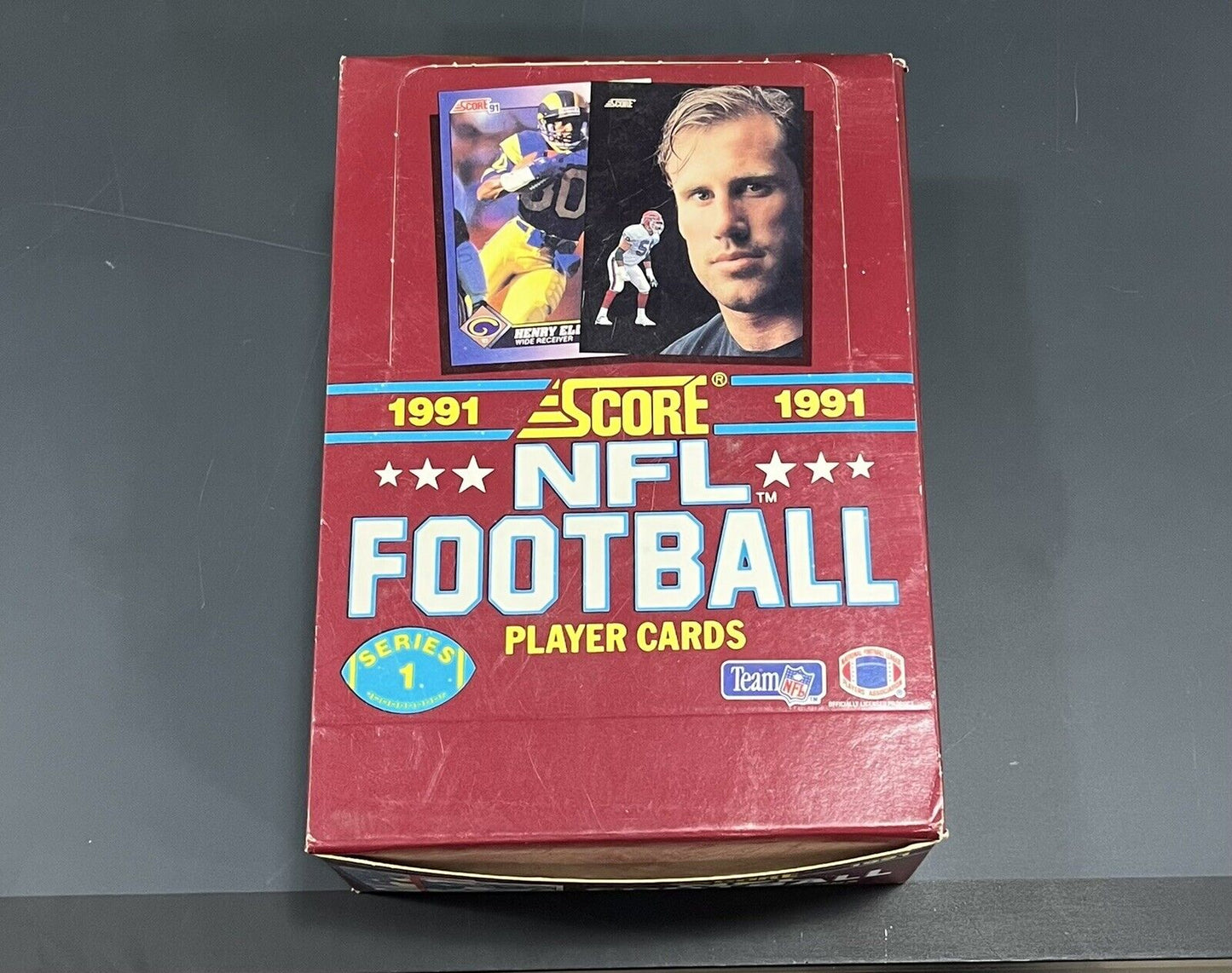 1991 Score NFL Football Series 1 Player Card Series 1 . Unopened Packs. Full Box