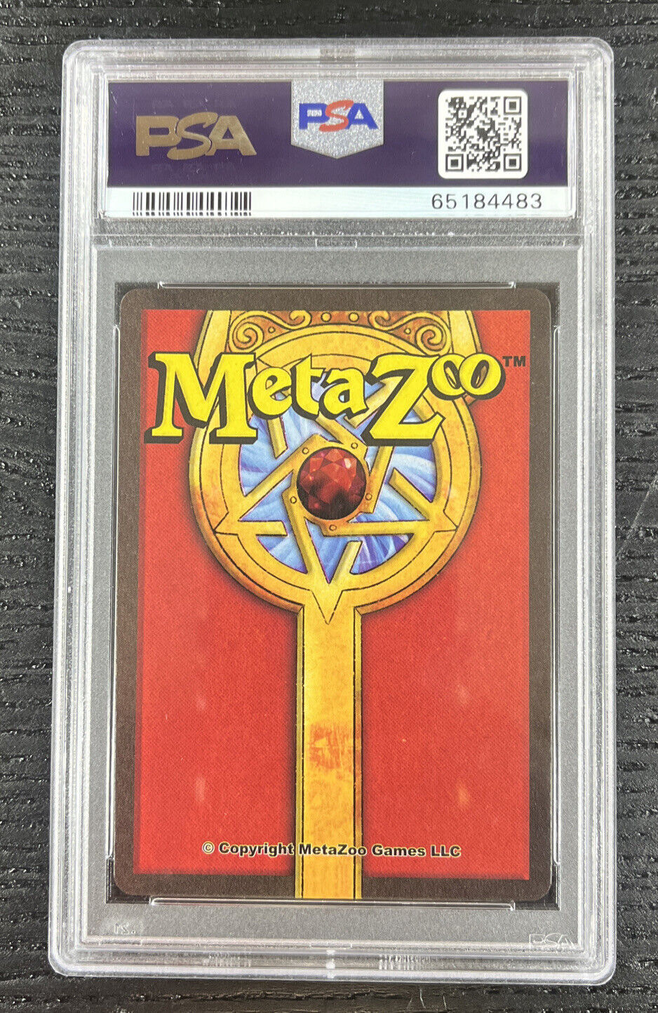 2021 MetaZoo Nightfall 1st Edition Mothman #4 Holo - PSA 10 Gem Mint