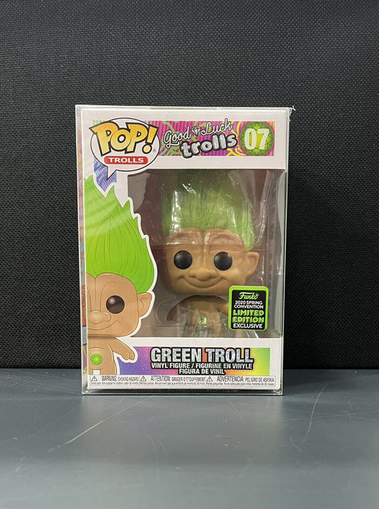 Funko Pop #07 Green Troll 2020 Spring Convention Limited Edition