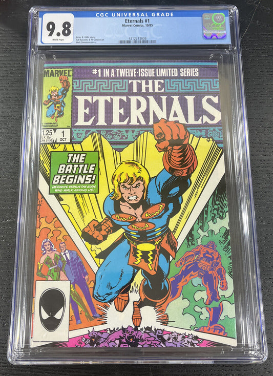 Marvel Comics 1985 Eternals #1 CGC 9.8 1st appearance of Phastos