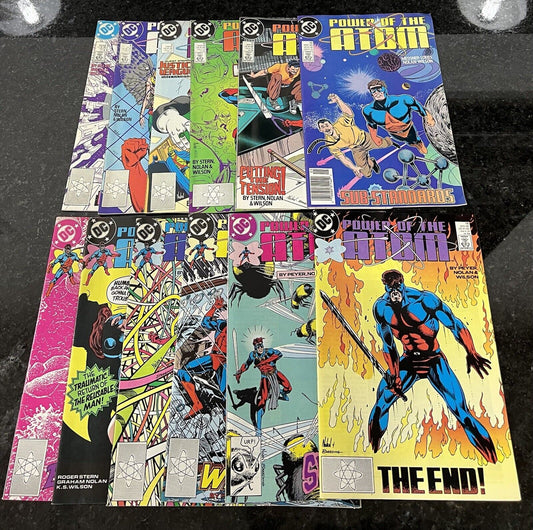 DC Comics Power of the Atom Lot of 12