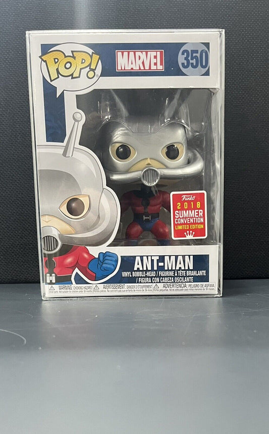 Funko POP Ant-Man Figure #350 2018 Summer Convention Exclusive Ant Man Antman