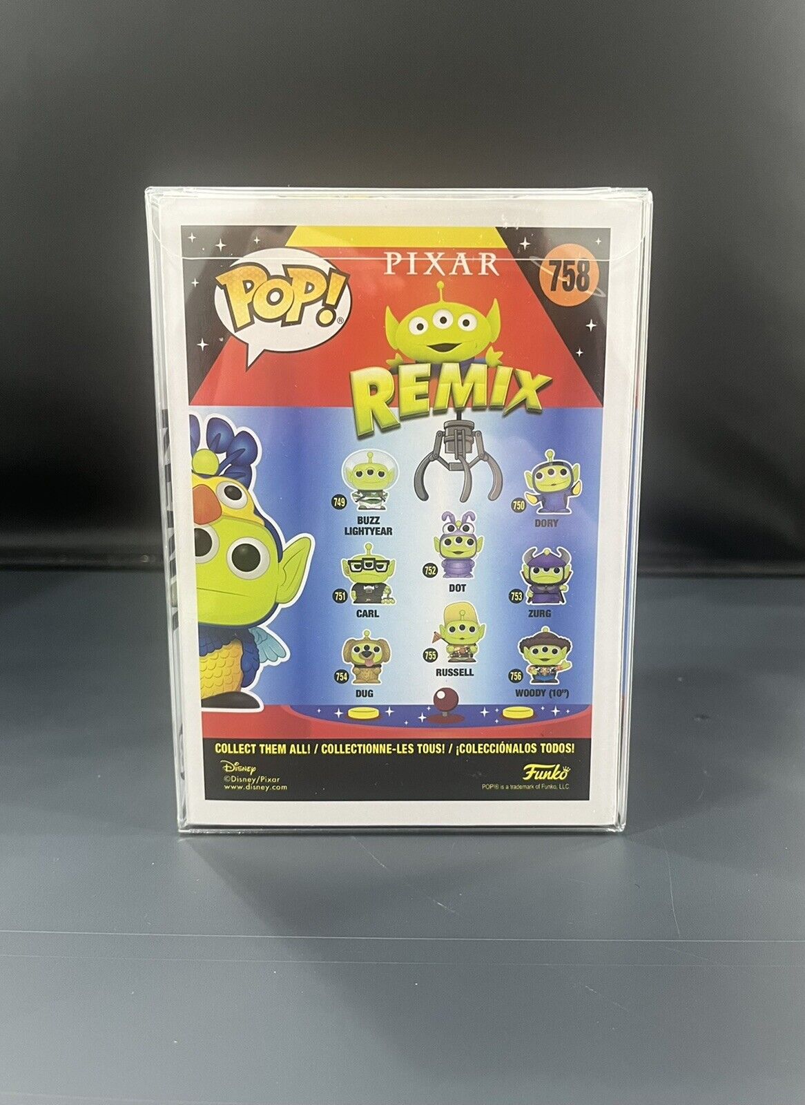 Funko POP Pixar Kevin Remix #758 - 2022 Summer Convention Limited Edition