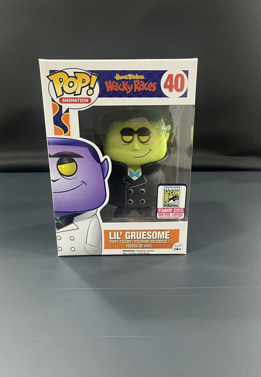 FUNKO POP ANIMATION WACKY RACES #40 LIL' GRUESOME GREEN SDCC 2015 VINYL LTD 500